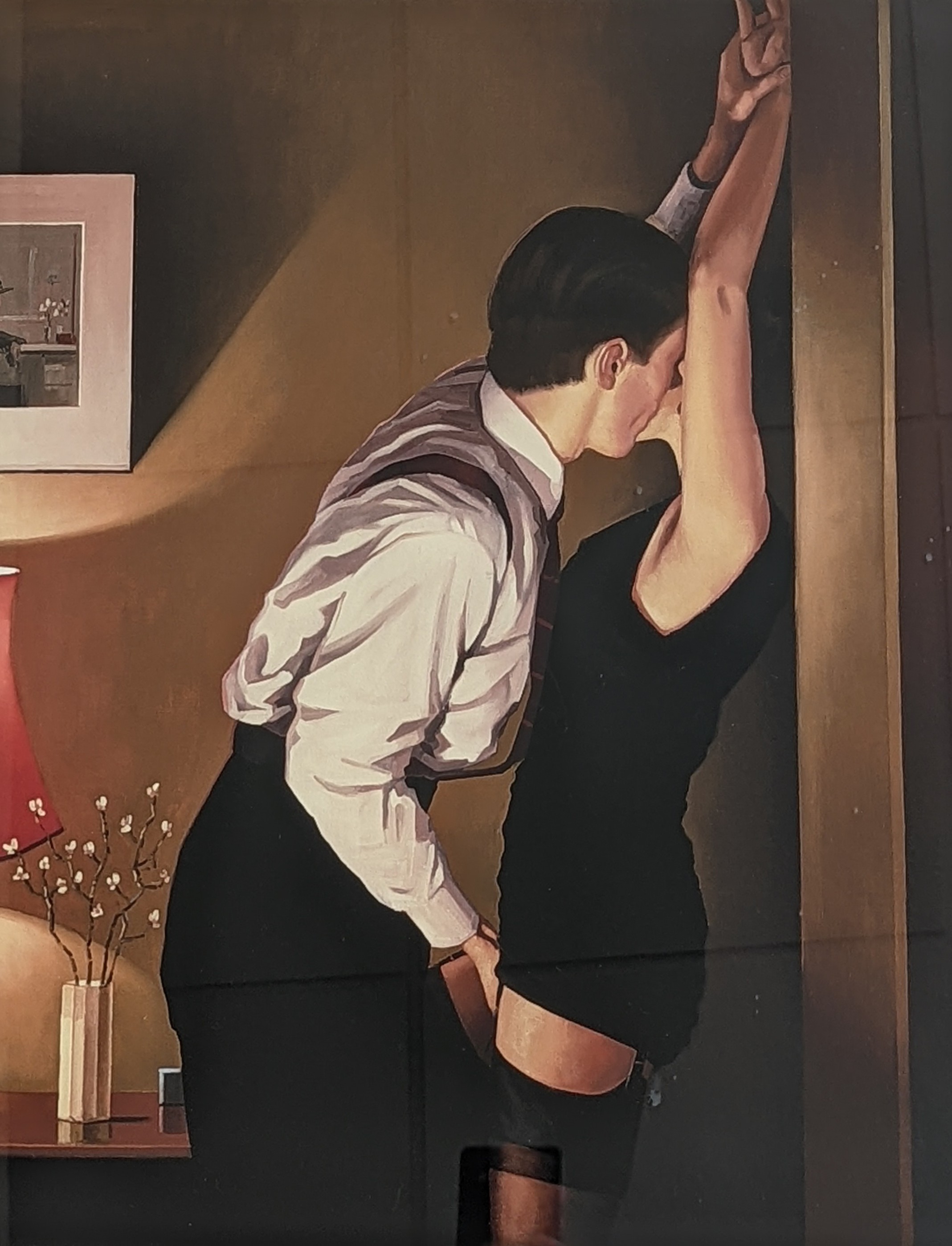 Jack Vettriano (1951-), artist proof print, 'Night-time Geometry', signed in pencil, 50 x 40cm